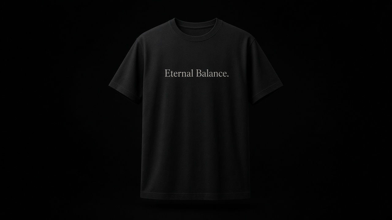 Eternal Balance. tee editorial